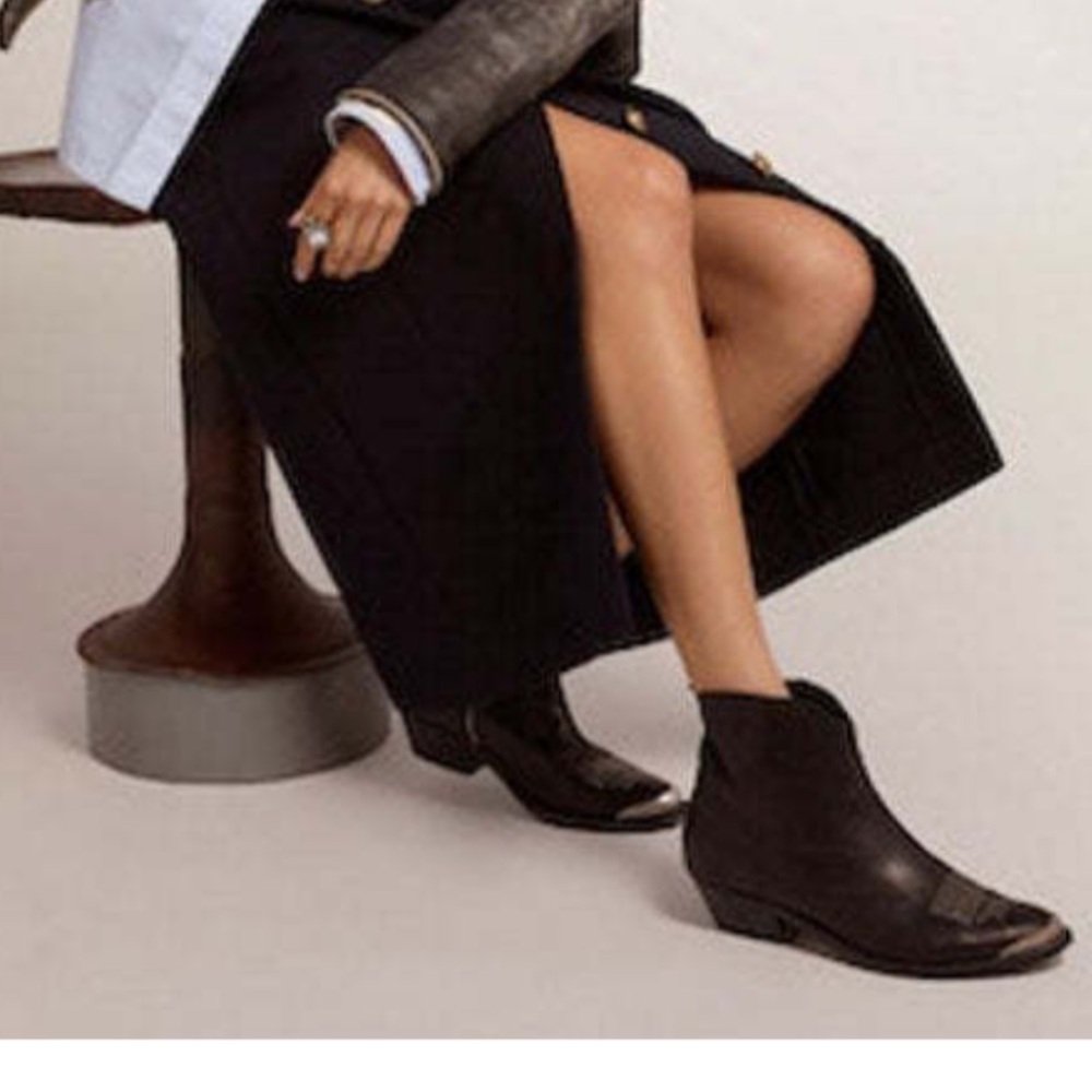 Golden goose young ankle boots black 39.5